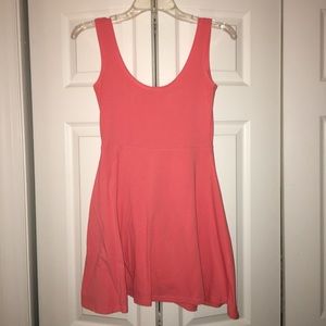 Charming Charlie coral pink dress